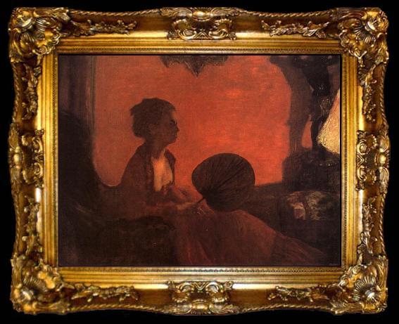 framed  Edgar Degas Madame Camus, ta009-2